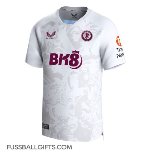 Aston Villa Fußballbekleidung Auswärtstrikot 2023-24 Kurzarm